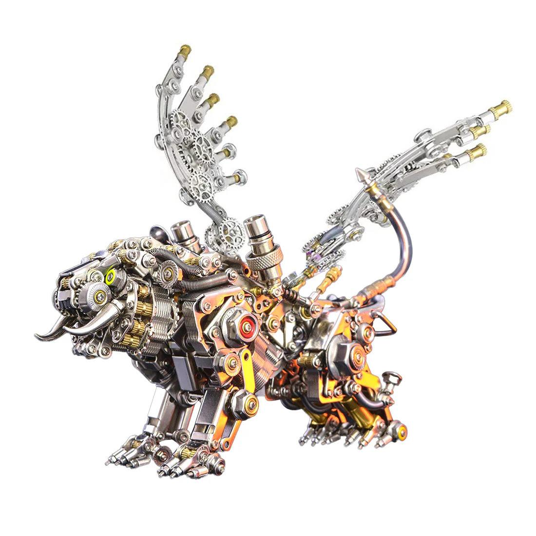 Diyion™ | Mechanical Winged Tiger 3D Metal Puzzle 700+ Pieces - Diyion