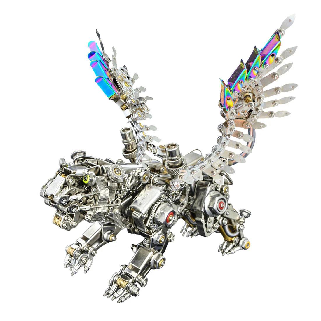 Diyion™ | Mechanical Winged Tiger 3D Metal Puzzle 700+ Pieces - Diyion