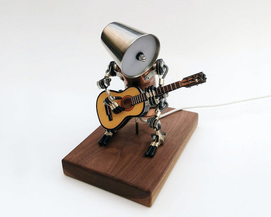 Diyion™ | DIY 3D Metal Steampunk Hand-Assembled Robot Band Model - Diyion
