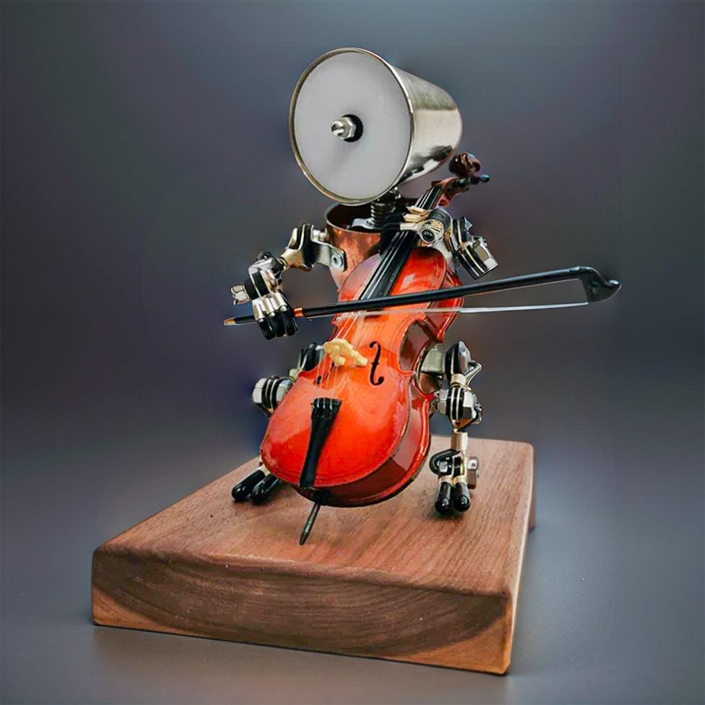 Diyion™ | DIY 3D Metal Steampunk Hand-Assembled Robot Band Model - Diyion