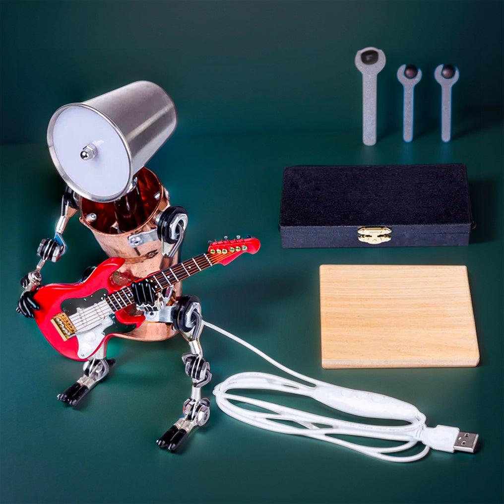Diyion™ | DIY 3D Metal Steampunk Hand-Assembled Robot Band Model - Diyion