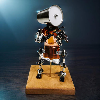 Diyion™ | DIY 3D Metal Steampunk Hand-Assembled Robot Band Model - Diyion