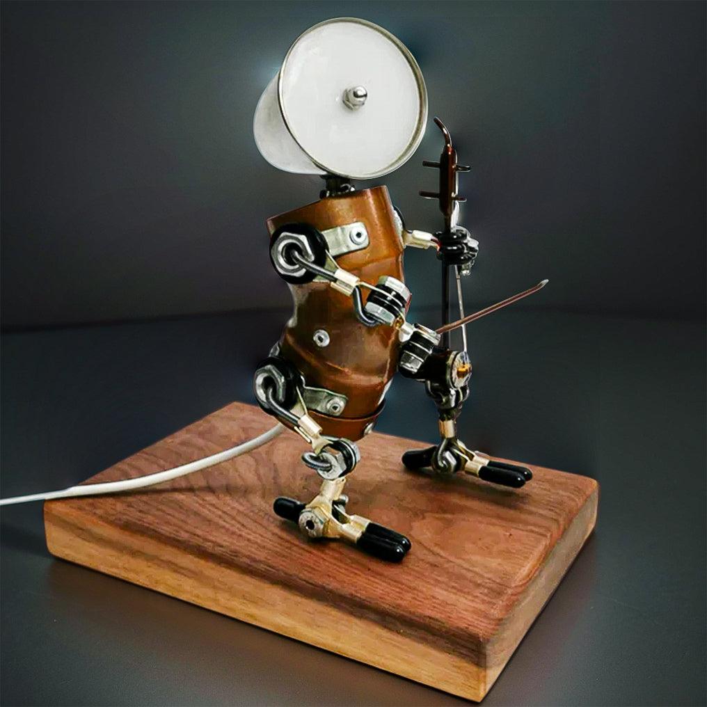 Diyion™ | DIY 3D Metal Steampunk Hand-Assembled Robot Band Model - Diyion
