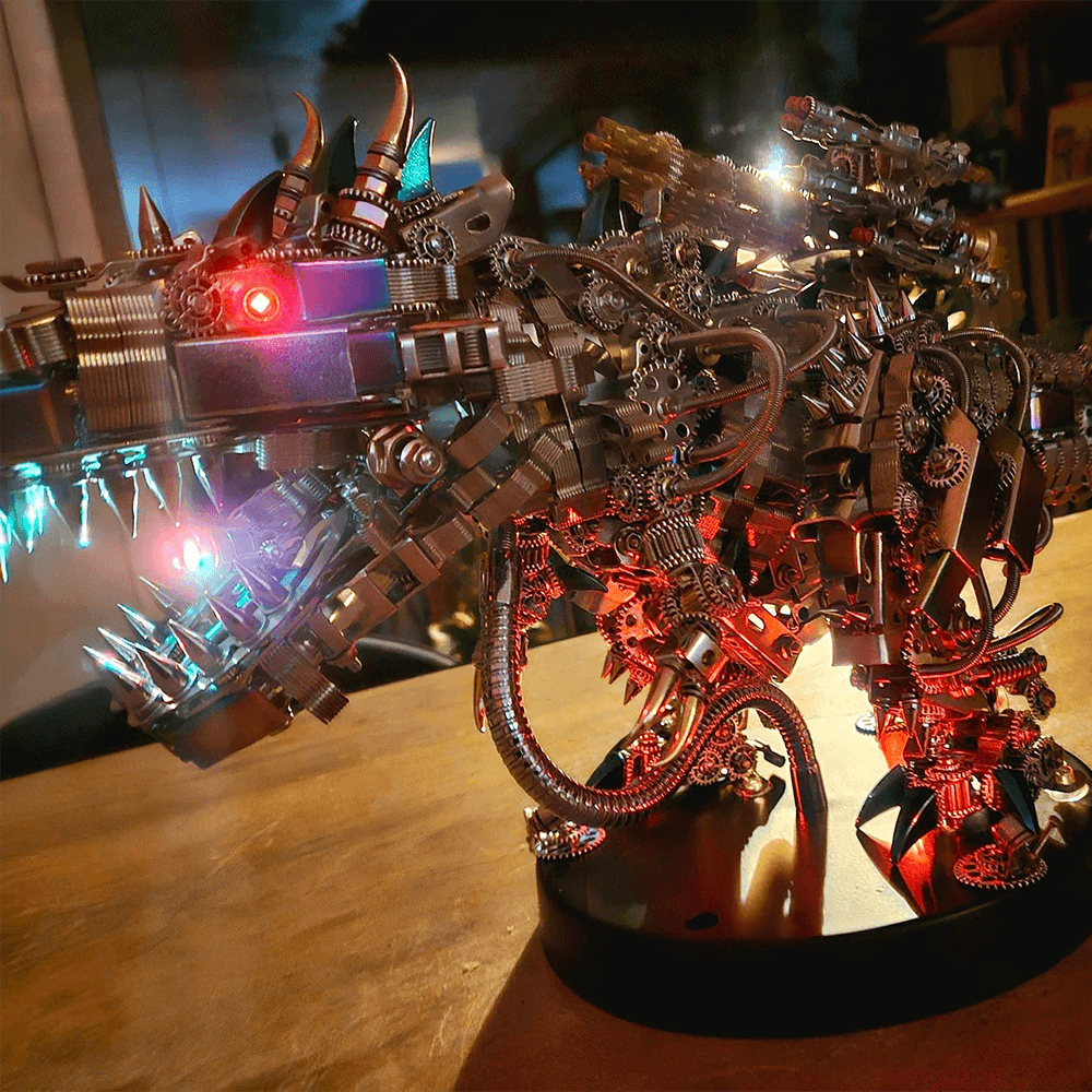 Diyion™ | DIY 3D Mechanical Titan T-Rex Big Dinosaur 3120PCS+ - Diyion