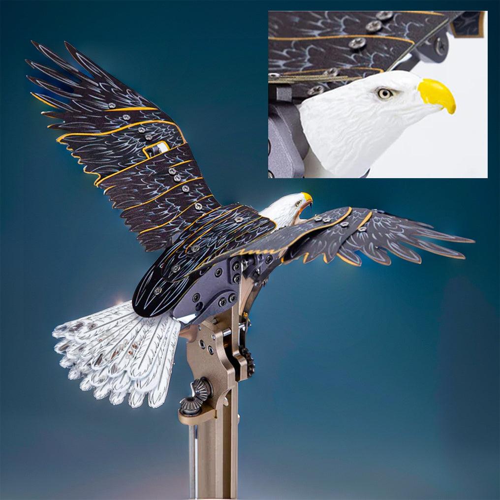 Diyion™ | LIBERTY WINGS 3D Mechanical American Bald Eagle Model Kit - Diyion