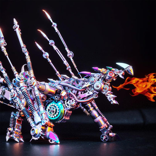 Diyion | Mythic Western Dragon 3D Metal Intelligence Puzzle - 1390+PCS - Diyion