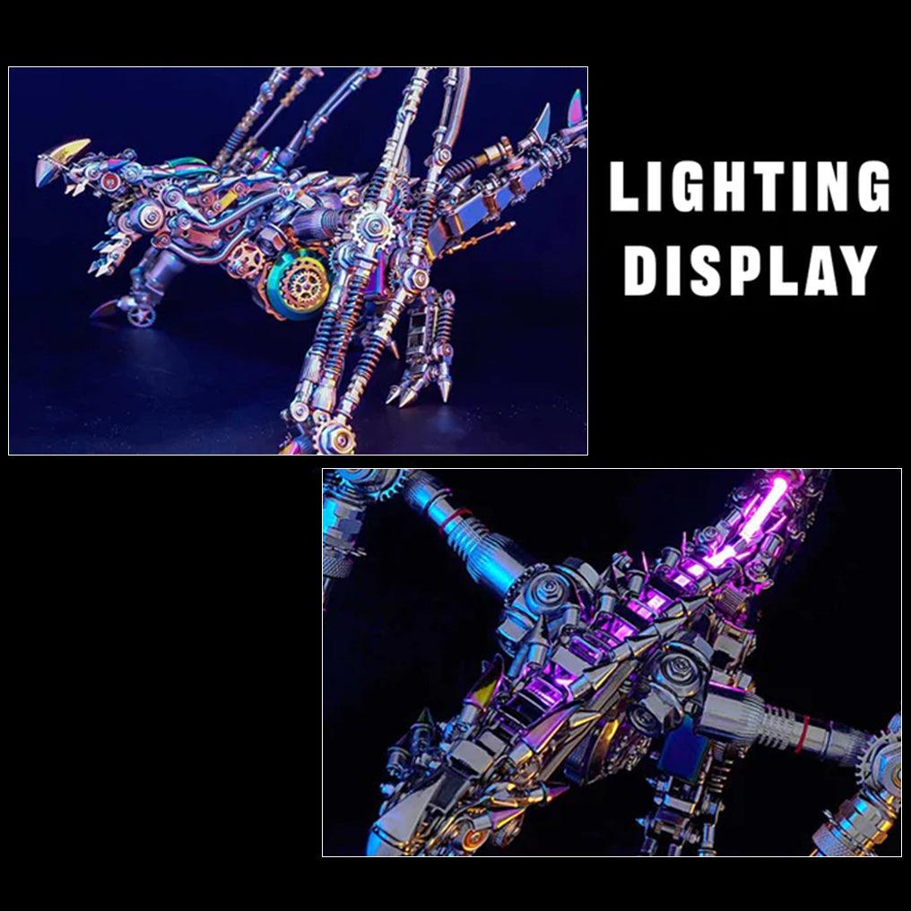 Diyion | Mythic Western Dragon 3D Metal Intelligence Puzzle - 1390+PCS - Diyion