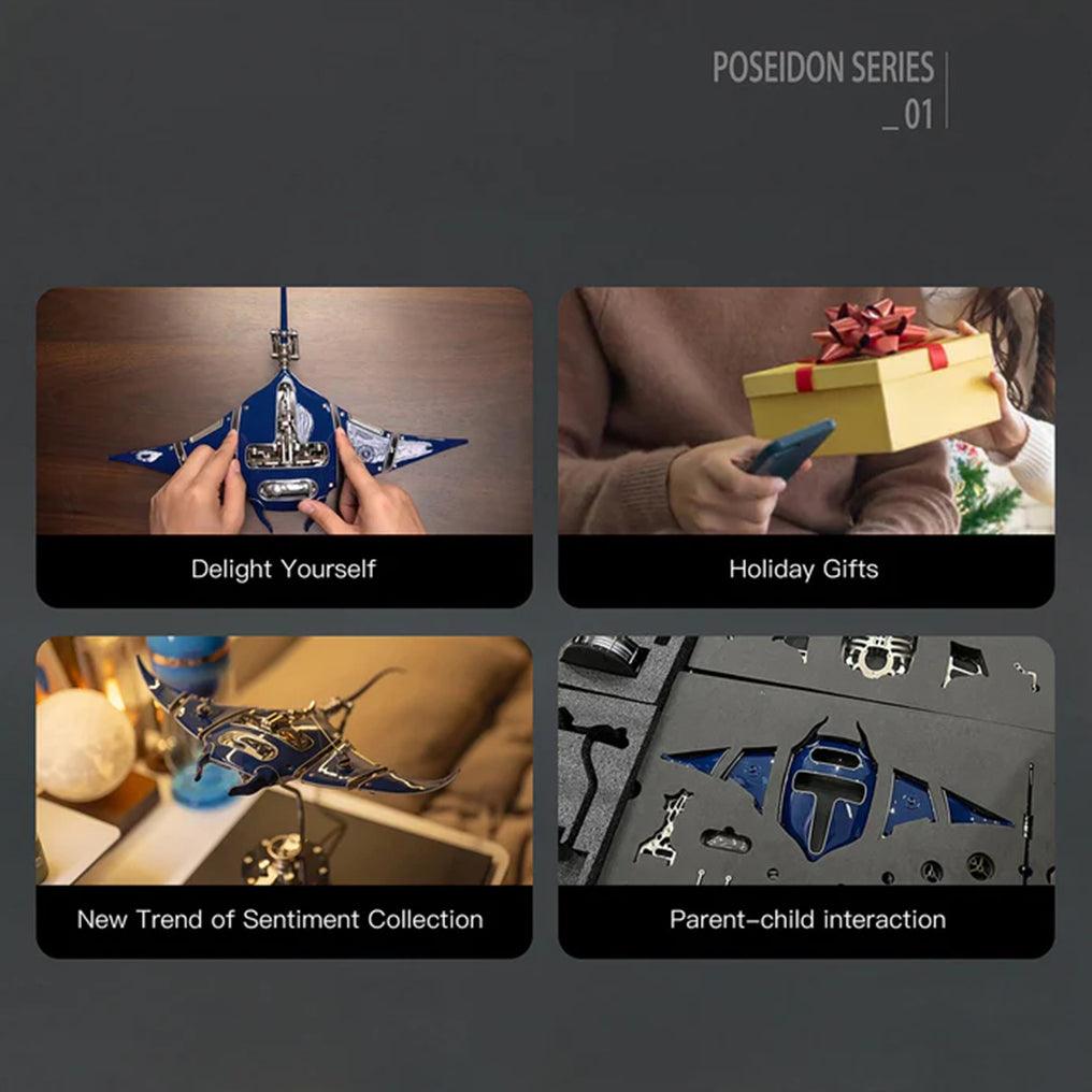 Diyion™ | Marine Mechanical Manta Ray Creator Pro - Diyion