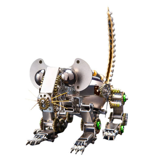 Diyion™ | DIY 3D Metal Mechanical Puzzle Easter Mouse Assembly Animal Model Kit-525PCS - Diyion