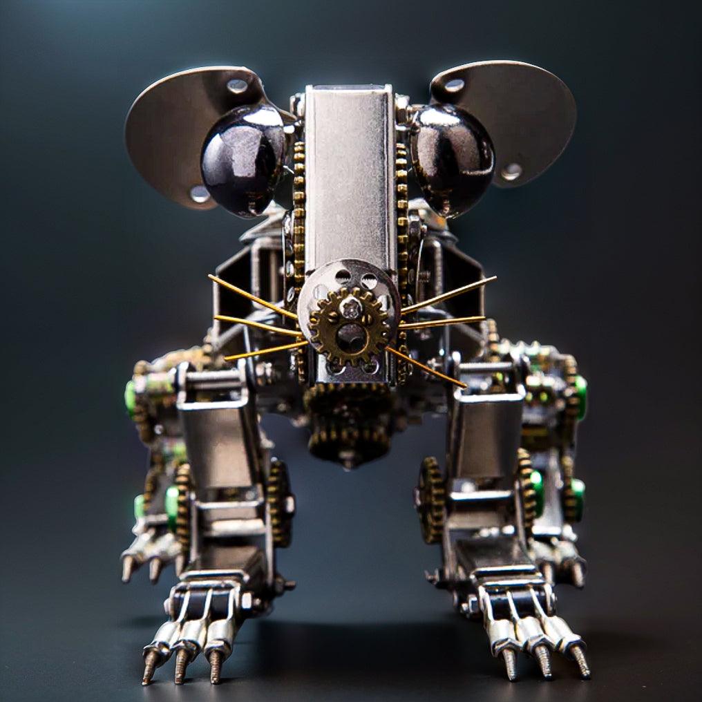 Diyion™ | DIY 3D Metal Mechanical Puzzle Easter Mouse Assembly Animal Model Kit-525PCS - Diyion