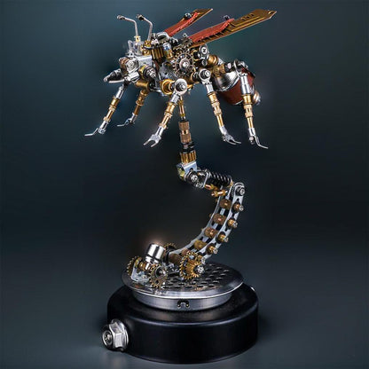 Diyion™ | DIY 3D Metal Mechanical Puzzle Model Kit Termite with Holder - Diyion
