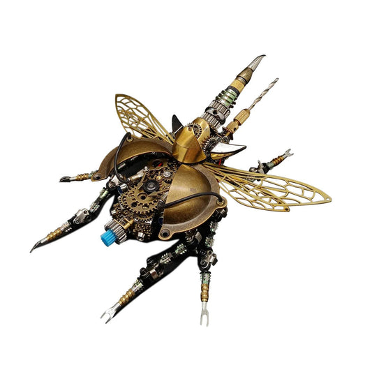 Diyion™ | DIY 3D Metal Mechanical Rotatable Beetle Assembly Puzzle Model Kit - Diyion