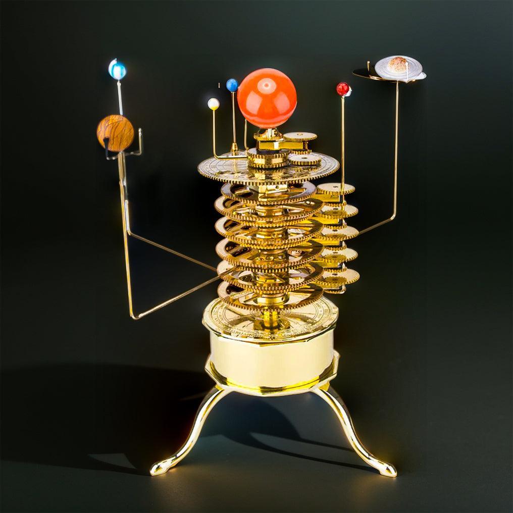 Diyion™ | DIY 3D Metal Orrery Solar System Eight Planet Model Kit - 200Pcs - Diyion