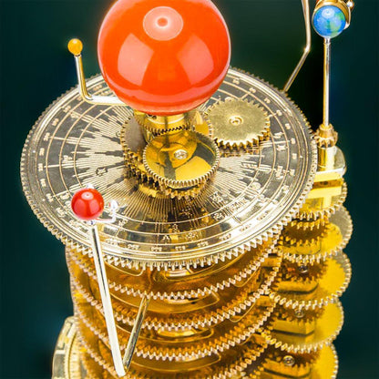 Diyion™ | DIY 3D Metal Orrery Solar System Eight Planet Model Kit - 200Pcs - Diyion
