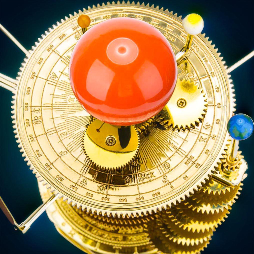 Diyion™ | DIY 3D Metal Orrery Solar System Eight Planet Model Kit - 200Pcs - Diyion