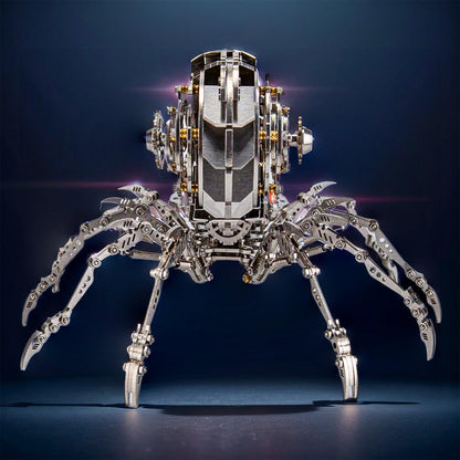 Diyion™ | DIY 3D Metal Spider Puzzle Model Kit Games Creative Gift-203Pcs - Diyion