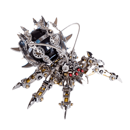 Diyion™ | DIY 3D Metal Tarantula with Black Speaker Puzzle Model Kit 1000+PCS - Diyion