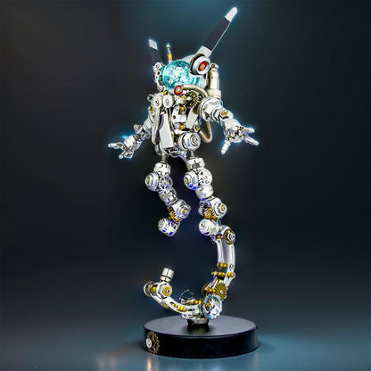 Diyion™ | COSMIC GUARDIAN 3D Metal Astronaut Rabbit Model Kit - Diyion