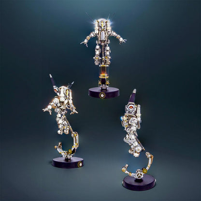 Diyion™ | COSMIC GUARDIAN 3D Metal Astronaut Rabbit Model Kit - Diyion