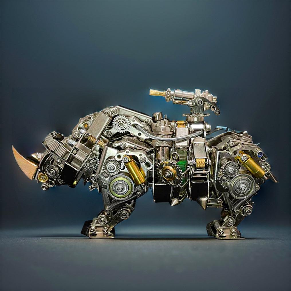 Diyion™ | Steampunk Siege Mechanical Rhino - DIY Assembly Kit - Diyion