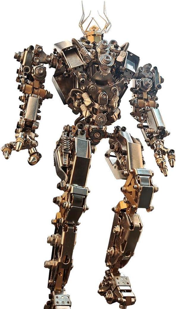 Diyion™ | DIY 3D Steampunk Protoss Mecha Metal Model With Lights-1020+PCS - Diyion