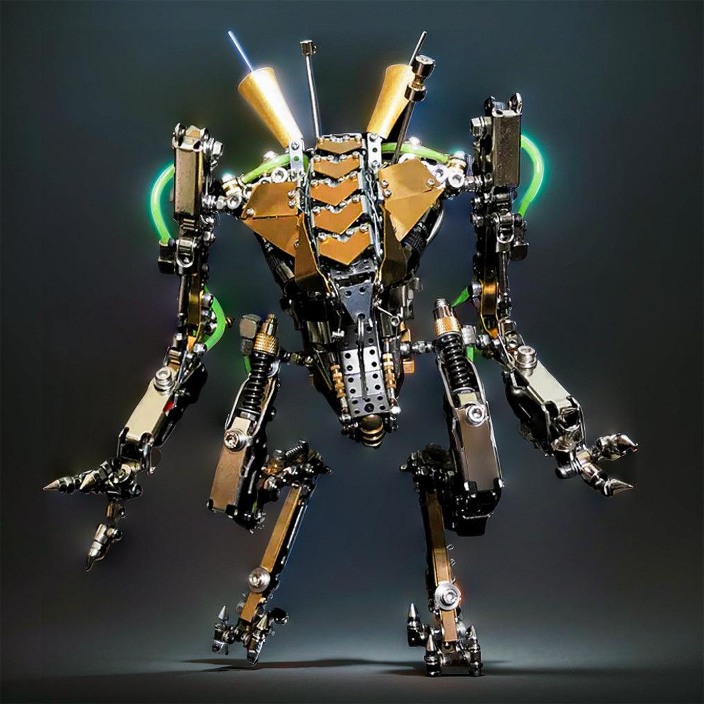Diyion™ | DIY XIA-A Metal Future Mech Model with Articulated Joints & Lights - Diyion
