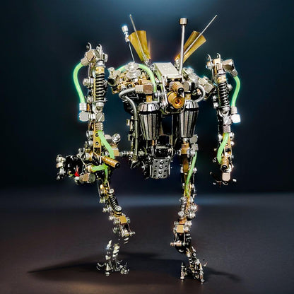 Diyion™ | DIY XIA-A Metal Future Mech Model with Articulated Joints & Lights - Diyion