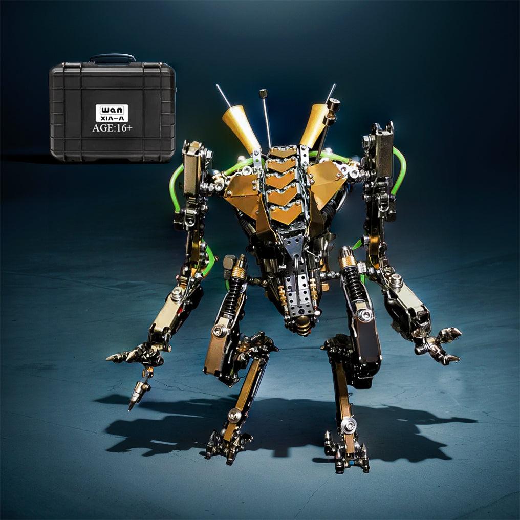 Diyion™ | DIY XIA-A Metal Future Mech Model with Articulated Joints & Lights - Diyion