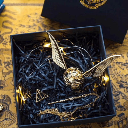Diyion | Golden Snitch Ring Box Harry Potter