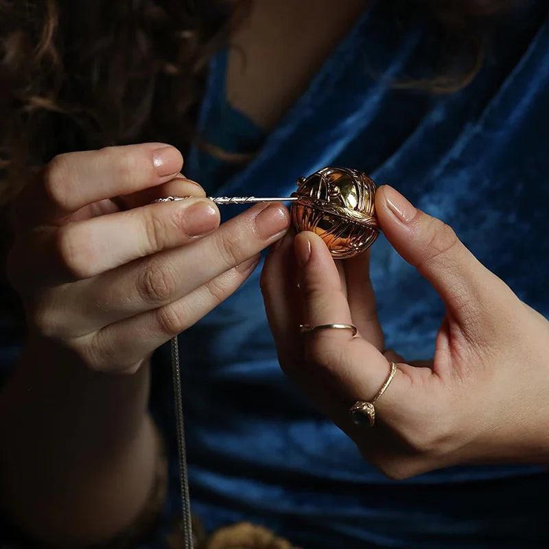 Diyion | Golden Snitch Ring Box Harry Potter