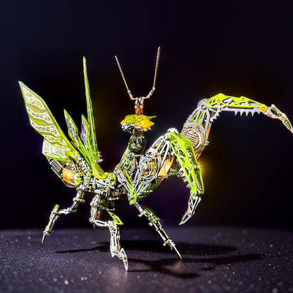 Diyion™ | Luminous Mantis 3D Metal Mechanical Assembly Kits - Diyion