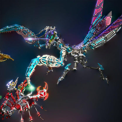Diyion™ | Luminous Mantis 3D Metal Mechanical Assembly Kits - Diyion