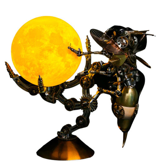 Diyion™ | Luminous Steampunk Wasp Mechanical Model Kit - Diyion