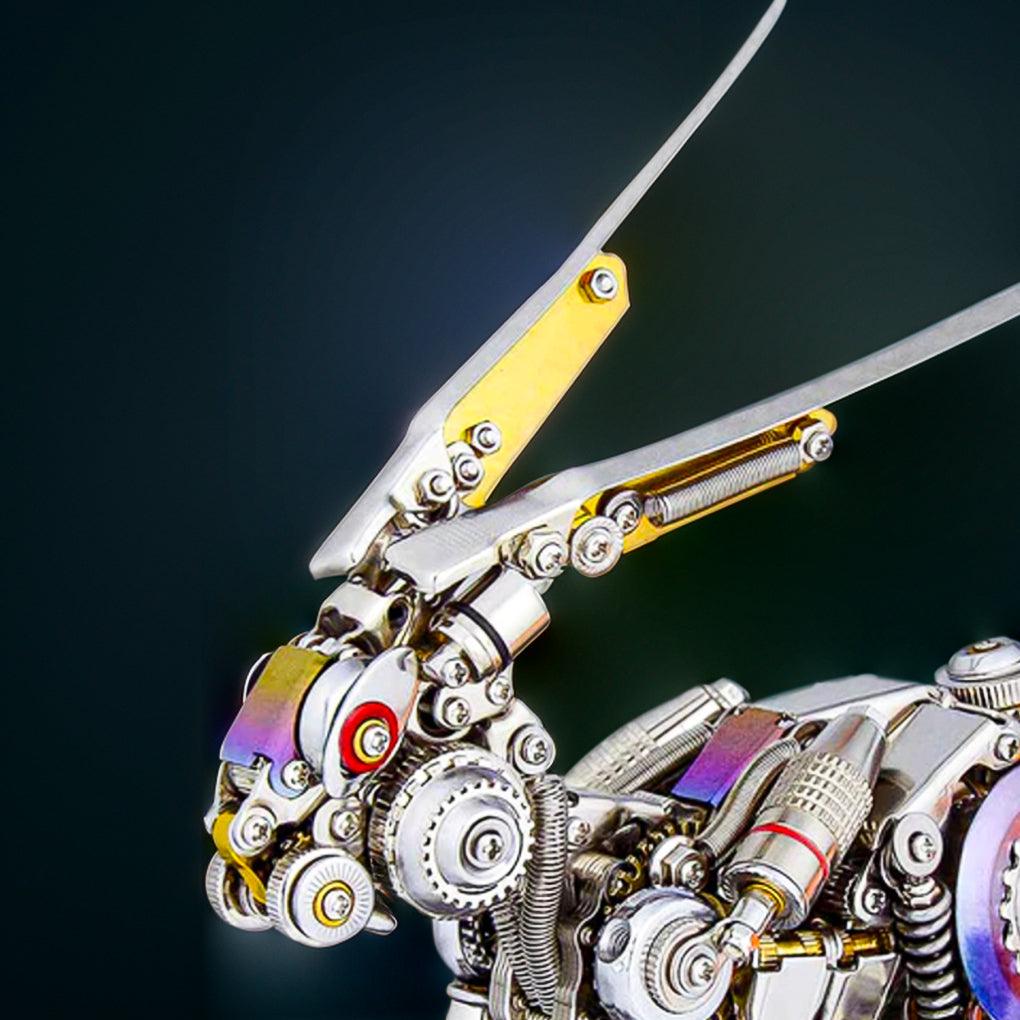 Diyion™ | GEARSPRING REBEL 3D Metal Punk Mechanical Rabbit Model Kit - Diyion