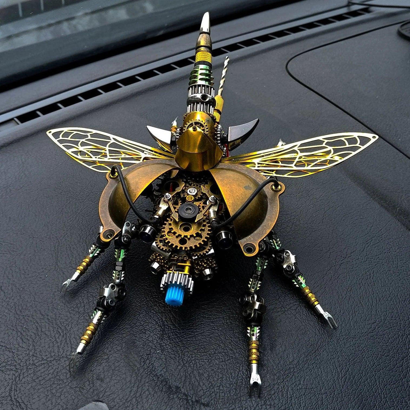 Diyion™ | DIY 3D Metal Mechanical Rotatable Beetle Assembly Puzzle Model Kit - Diyion