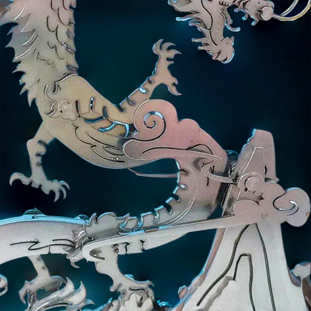 Diyion™ | Dragon on the Mountain Mythical Creature Model Kit - Diyion