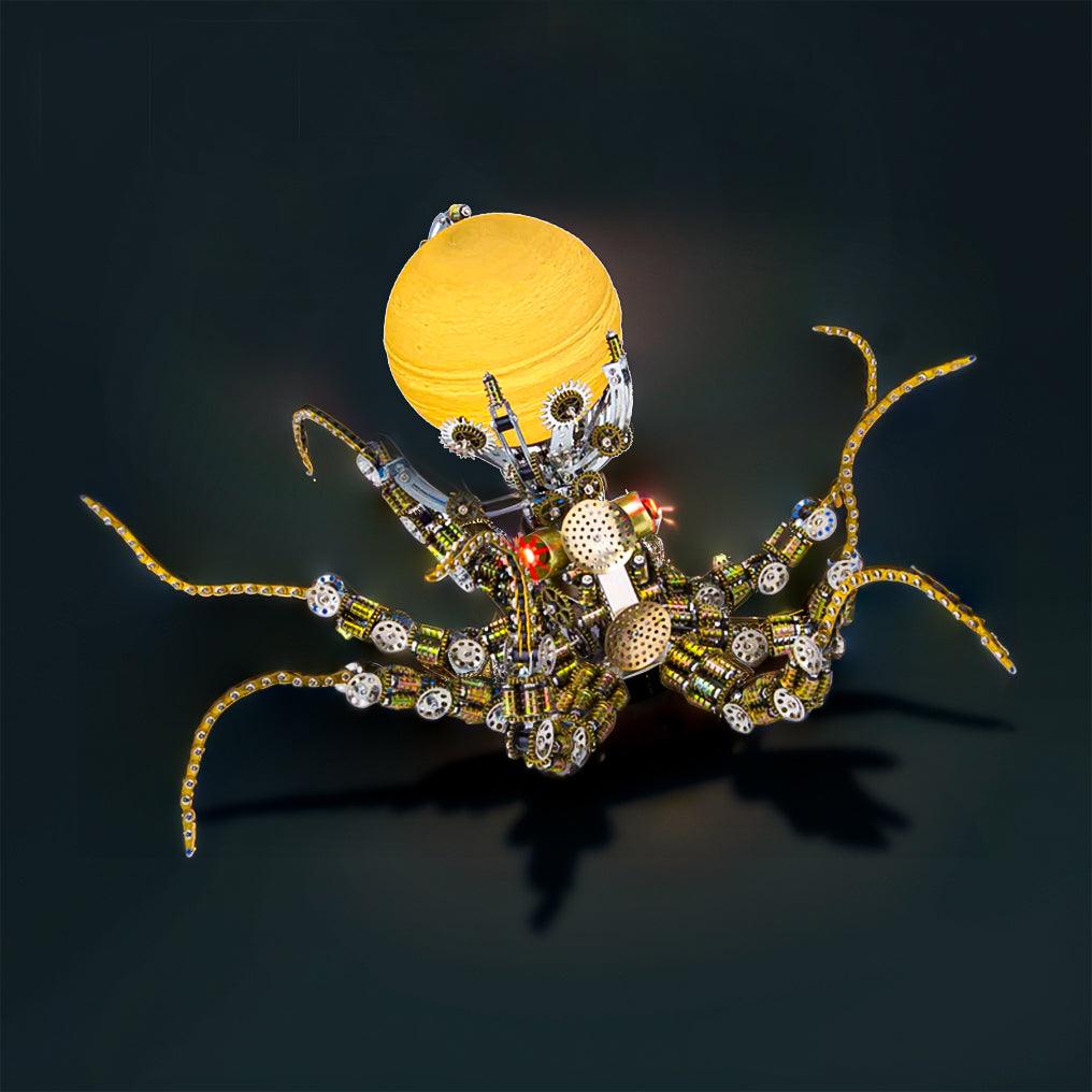 Diyion™ | Galactic Kraken 3D Metal Steampunk Puzzle - Diyion