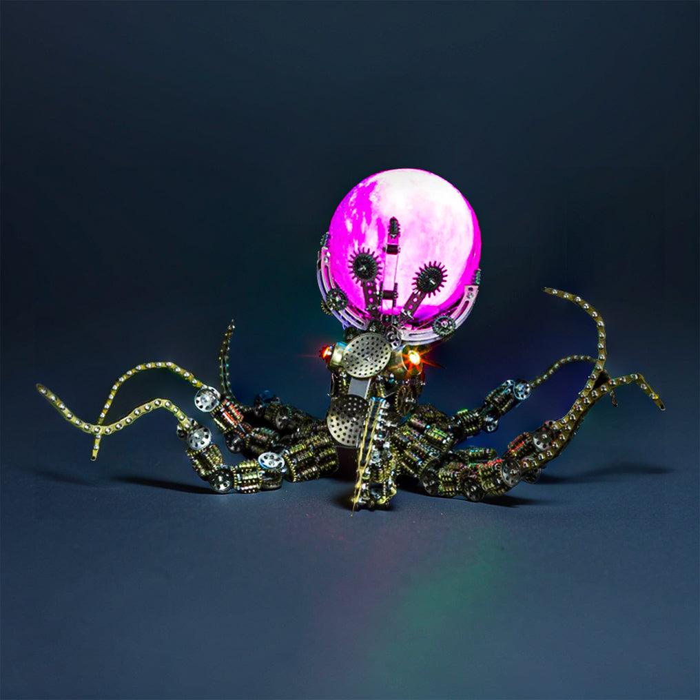 Diyion™ | Galactic Kraken 3D Metal Steampunk Puzzle - Diyion