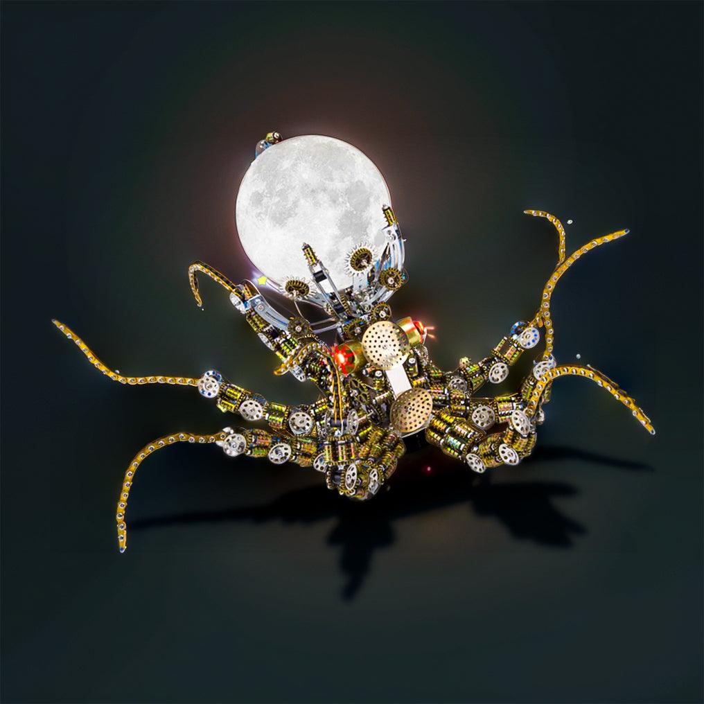 Diyion™ | Galactic Kraken 3D Metal Steampunk Puzzle - Diyion