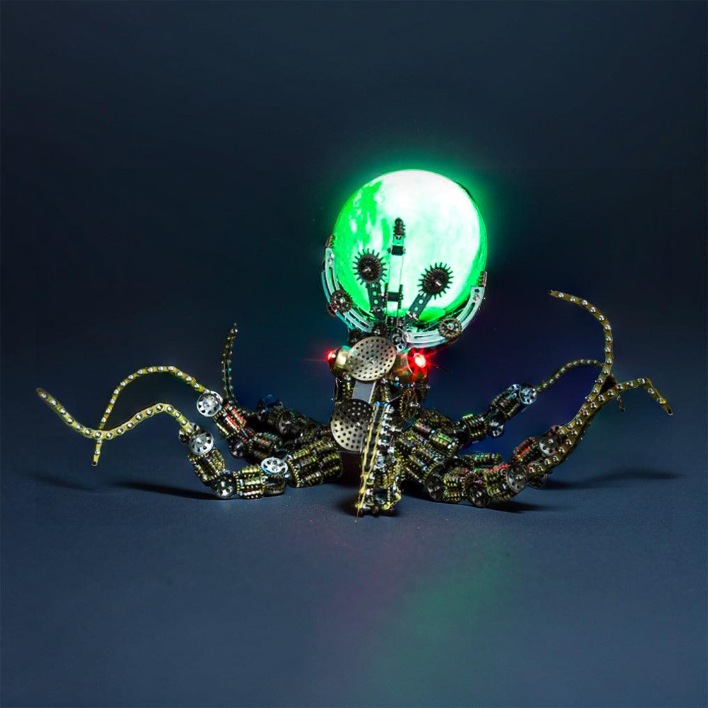 Diyion™ | Galactic Kraken 3D Metal Steampunk Puzzle - Diyion