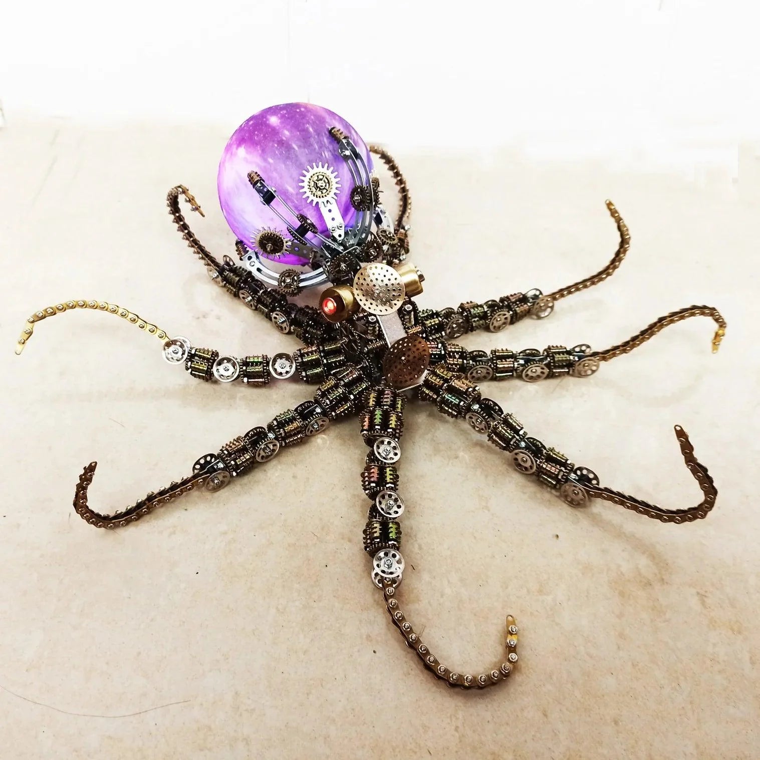 Diyion™ | Galactic Kraken 3D Metal Steampunk Puzzle - Diyion