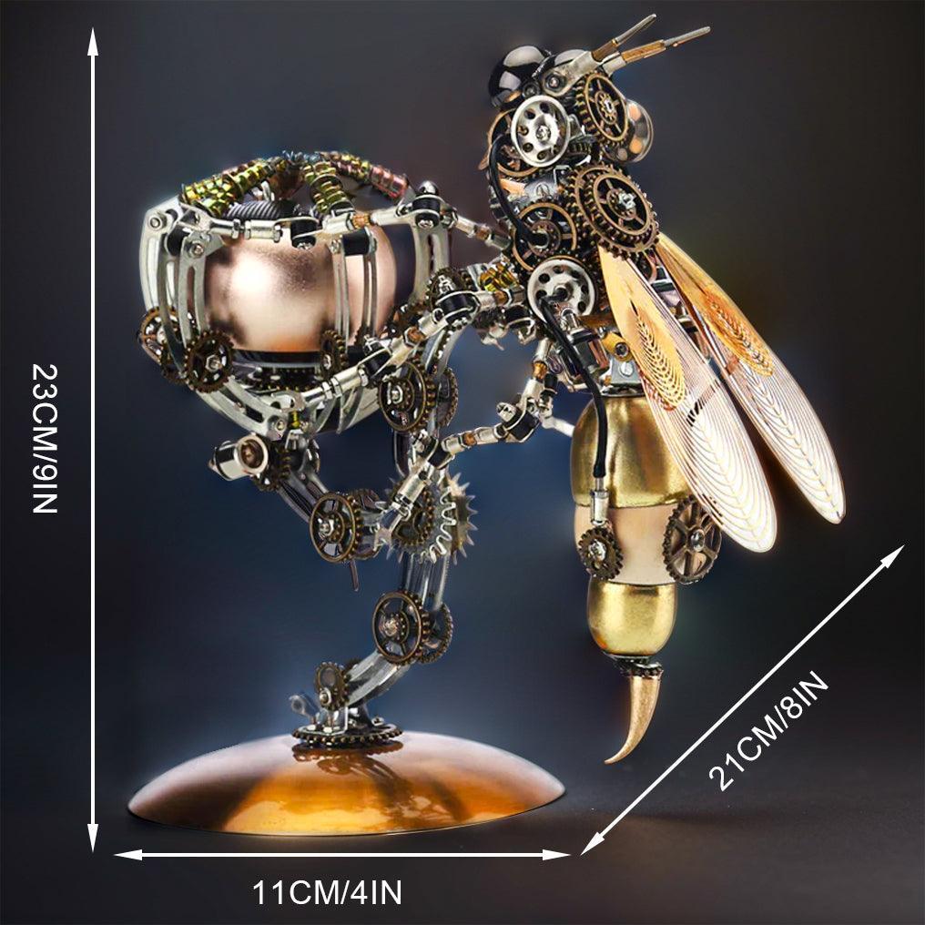 Diyion™ | Luminous Steampunk Wasp Mechanical Model Kit - Diyion