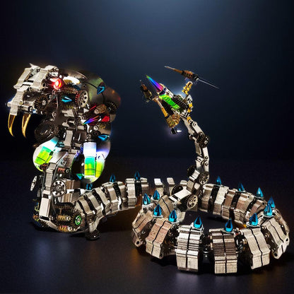 Diyion™ | Lifelike Mechanical Cobra 3D Metal DIY Model Kit - Diyion