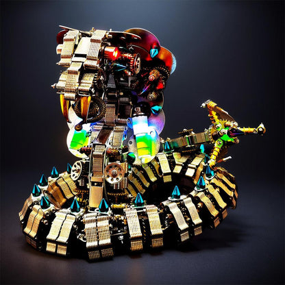 Diyion™ | Lifelike Mechanical Cobra 3D Metal DIY Model Kit - Diyion