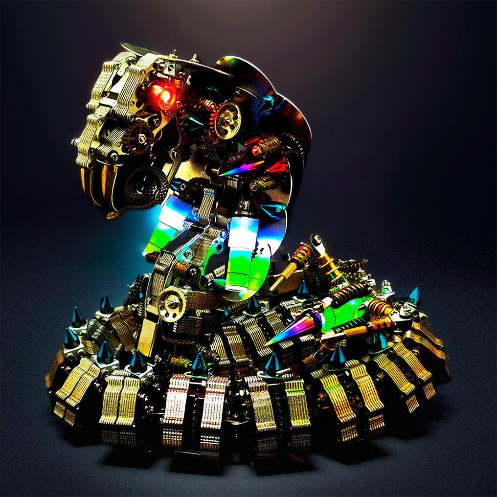 Diyion™ | Lifelike Mechanical Cobra 3D Metal DIY Model Kit - Diyion