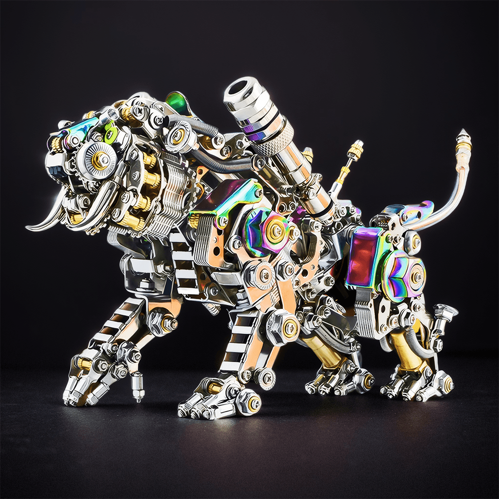 Diyion™ | DIY 3D Metal Model Bengal Tiger Kit Puzzles Building Block Set Toys - Diyion