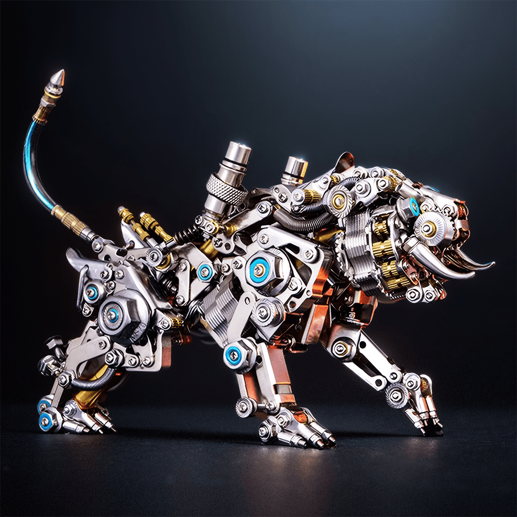 Diyion™ | DIY 3D Metal Model Bengal Tiger Kit Puzzles Building Block Set Toys - Diyion