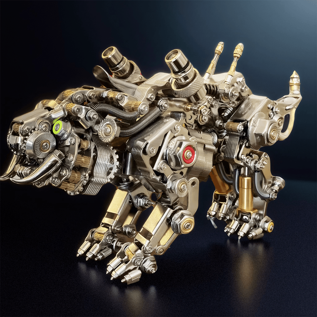 Diyion™ | DIY 3D Metal Model Bengal Tiger Kit Puzzles Building Block Set Toys - Diyion