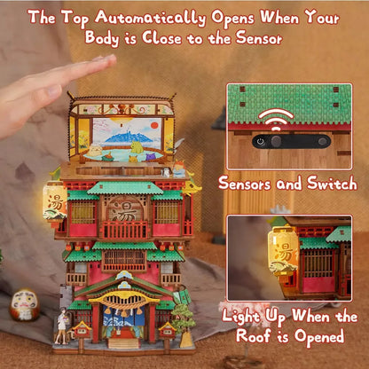 Diyion 3D Puzzle Onsen Saga kit