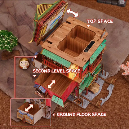 Diyion 3D Puzzle Onsen Saga kit